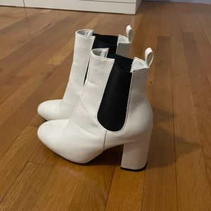 White boots